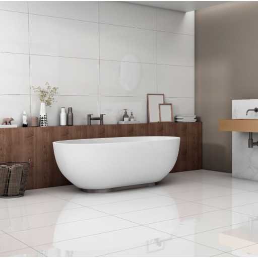 Керамогранит Global Tile Princess GT40805853MR 40*80 белый